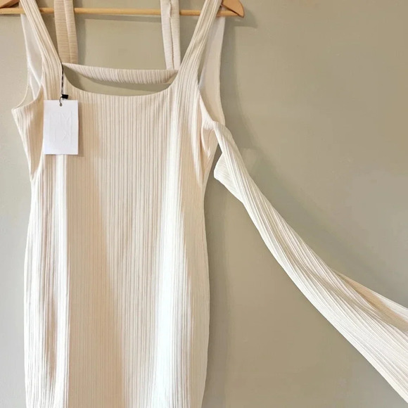 Not Yours To Keep Revolve Isabelle Mini Women's Dress In Cream Size Small. - Picture 10 of 14